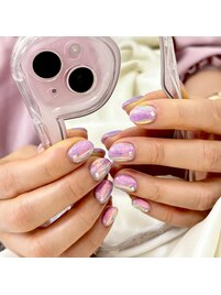 オーロラネイル☆うるうる