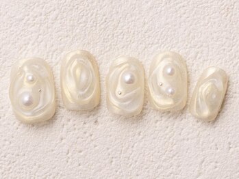 アイネイルズ 渋谷店(I nails)/オーロラぷっくり