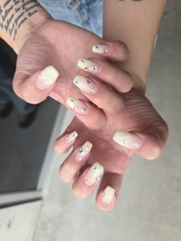 レモンカラーグラデーション