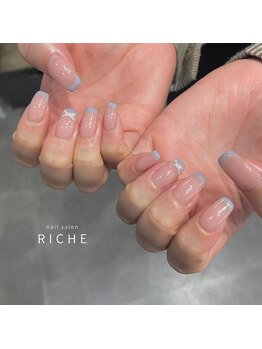 リッシュ(RICHE)/ライトブルーフレンチ