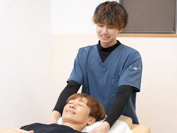 ハンズ鍼灸接骨院江南院 美容整体ハンズ(美容整体hands)の写真/【肩こり整体¥3850】ガチガチの首肩を骨格の歪みから解放してリフレッシュ！頭痛・眼精疲労にも◎