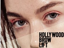 憧れの眉毛★HBL〈ハリウッドブロウリフト〉　¥6900円