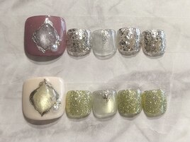 オーロラジュエルネイル