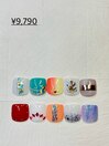 フット 定額デザイン ¥9,790-