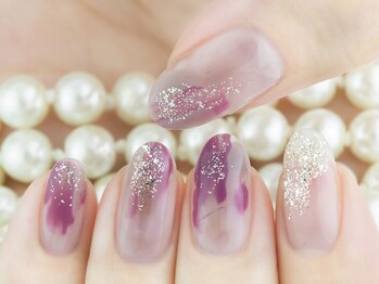 ネイルプラザ 河原町OPA店(NAIL PLAZA)/くすみカラー☆ニュアンスネイル