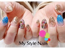 マイ スタイル ネイルズ(My Style Nails)/プレミアムラメグラデーション