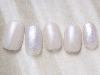 アイネイルズ 天神今泉店(I-nails)/ヌーディーベージュニュアンス