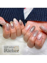 クリスマスネイル