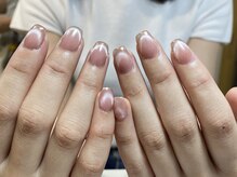 ヴィーナスネイル(Venus Nail)/マグネット+オーロラフレンチ