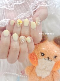 推しカラーネイル☆