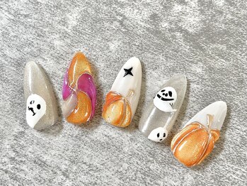 エムネイル(M nail)/2025 ハロウィン ¥11000