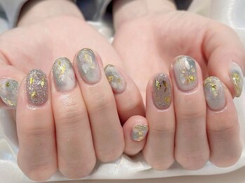 ラッキー 渋谷店(Lucky)/マーブルデザインネイル