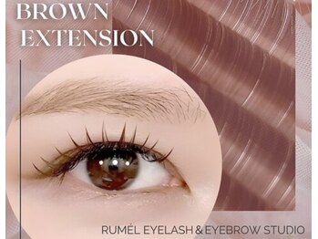 ルメル(RUMeL)の写真/マツエク派さんがハマる＊《パーソナルカラーエクステ》ナチュ盛り×抜け感◎ダブルフラットラッシュも対応