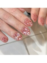 カミナネイル(KAMINA.nail)/mag & heart holo 