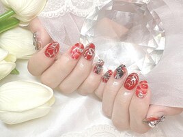 【Yuuka】メタリックネイル
