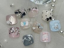 スティムネイル(Stimu nail)/フット親指アートコース】