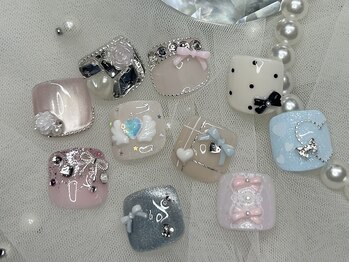 スティムネイル(Stimu nail)/フット親指アートコース】