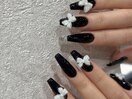 ワンカラーリボンネイル ¥6,050