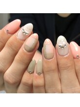 リリーヘブン(LILY HEAVEN)/春のチェックネイル