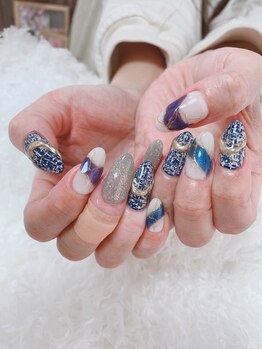 ブレア ネイル(Blair nail)の写真/アートの種類が豊富なので、あなたの好みに合わせてご提案します♪人気の最旬トレンドアートもご用意!!