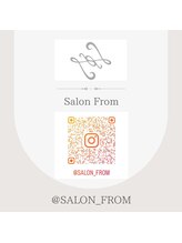 サロンフロム つくば店(Salon From)/◆公式Instagram◆