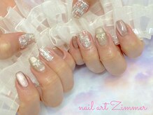 ネイルアート ジマー/60minart/パラジェル/韓国リボン