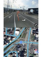 ブレス 天童店(BLESS)/南天童駅からの道順