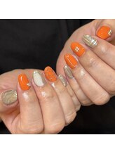 ファンザネイル(fun the nail)/オレンジネイル