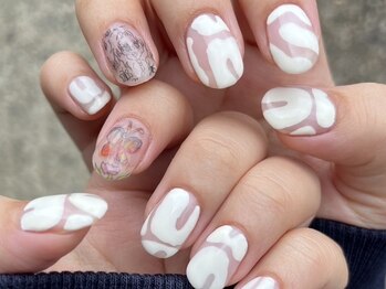 つめノさき/鉛筆落書き