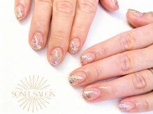 ソネルサロン 駒込店(SONEL SALON)/ラメグラデーション