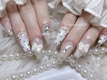 リンドネイル バイ モカ アンド ララ(Lind nail by moca and LaLa)/【mio】ドットネイル