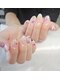 ビュービー ネイル(Beaubie Nail)の写真/華やかミニフラワーが主役!カラフルなネイルアートで、あなたの魅力を最大限に引き出す♪