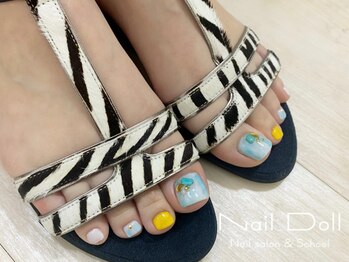 ネイルドール(Nail Doll)/デザインフットネイル