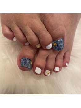 トータルサロン 白べぇーっ プラス/ドロップネイル