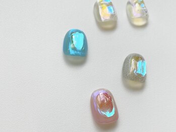 ハヌルネイル(haneul nail)/《夏限定》うるうる氷ネイル