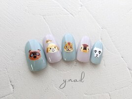 どうぶつの森ネイル