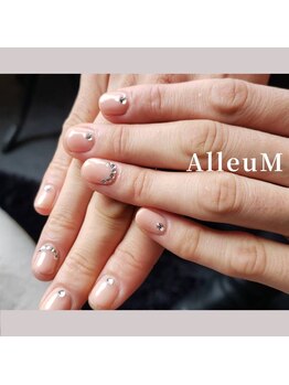 アリューム 北山/シンプルストーンネイル