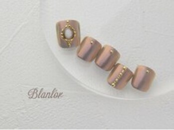 ブランロール 中目黒店(Blanl'or)/FOOT 天然石風ブラウンミラー