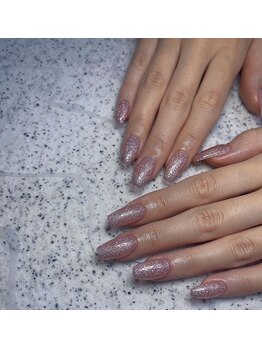 クイーンズビューティーサロン 歌舞伎町店(Queen's beauty salon)/チップ長さ出しワンカラー