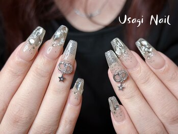 ウサギネイル 新大久保店(usagi nail)/キラキラネイル