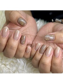クラッシーネイル ビューティー(classy nail beauty)/シンプルニュアンス