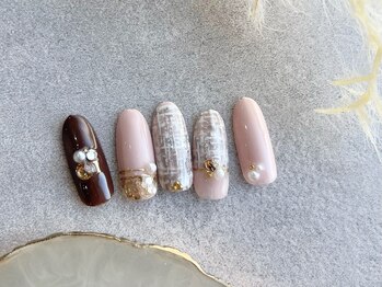 エニ(eni.)/秋ツイードネイル