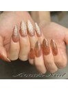 gelip長さ出しネイル
