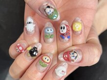 エムワイユーネイル(myu.nail)/このネイルで大阪に行きたい...!