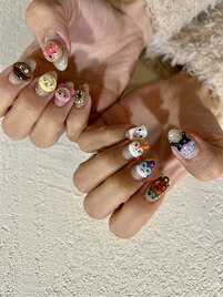 3Dキャラクターネイル