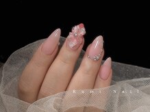 ワンホンネイル 新宿(Rumi Nail)/ピンク/大人ネイル/シンプル