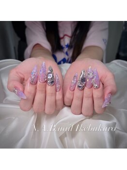 エヌエービー(N.A.B.)/パープルネイル