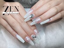 ゼン ネイル デザイン 池袋(ZEN NAIL DESIGN)/題長さだしやり放題×つけ放