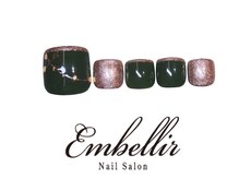 アンベリール 横浜店(Embellir)/(216)フットラメラインネイル