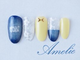 デニム/レース/手描き